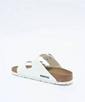 Birkenstock Women's Arizona White Sandals