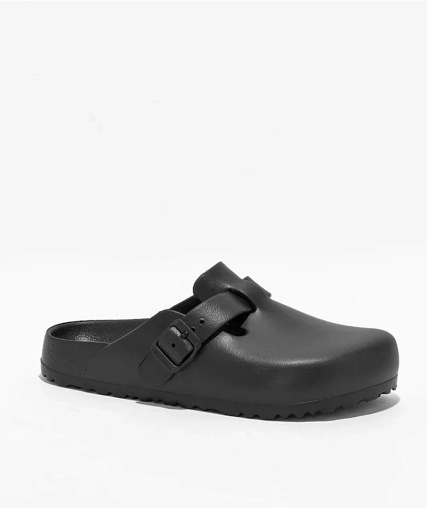 Birkenstock Women's Boston Essentials EVA Black Clogs