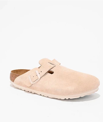 Birkenstock Women's Boston Soft Footbed Antique White Clogs