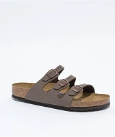 Birkenstock Women's Florida Soft Footbed Mocha Sandals