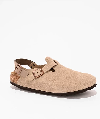 Birkenstock Women's Tokio Taupe Clogs