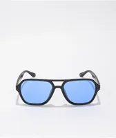 Black & Blue Pilot Sunglasses