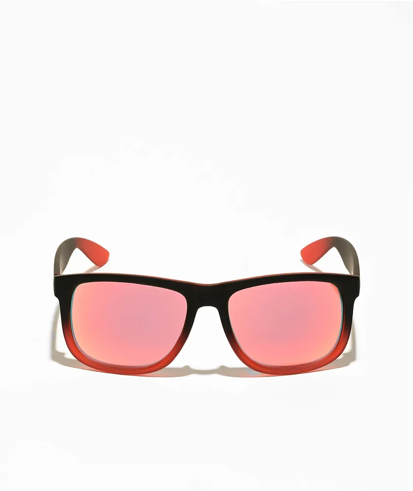 Black & Red Split Frame Sunglasses