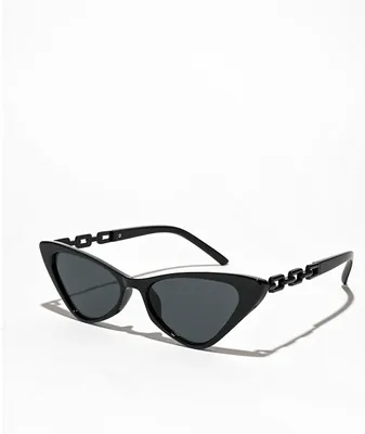 Black Mack Cat Eye Sunglasses