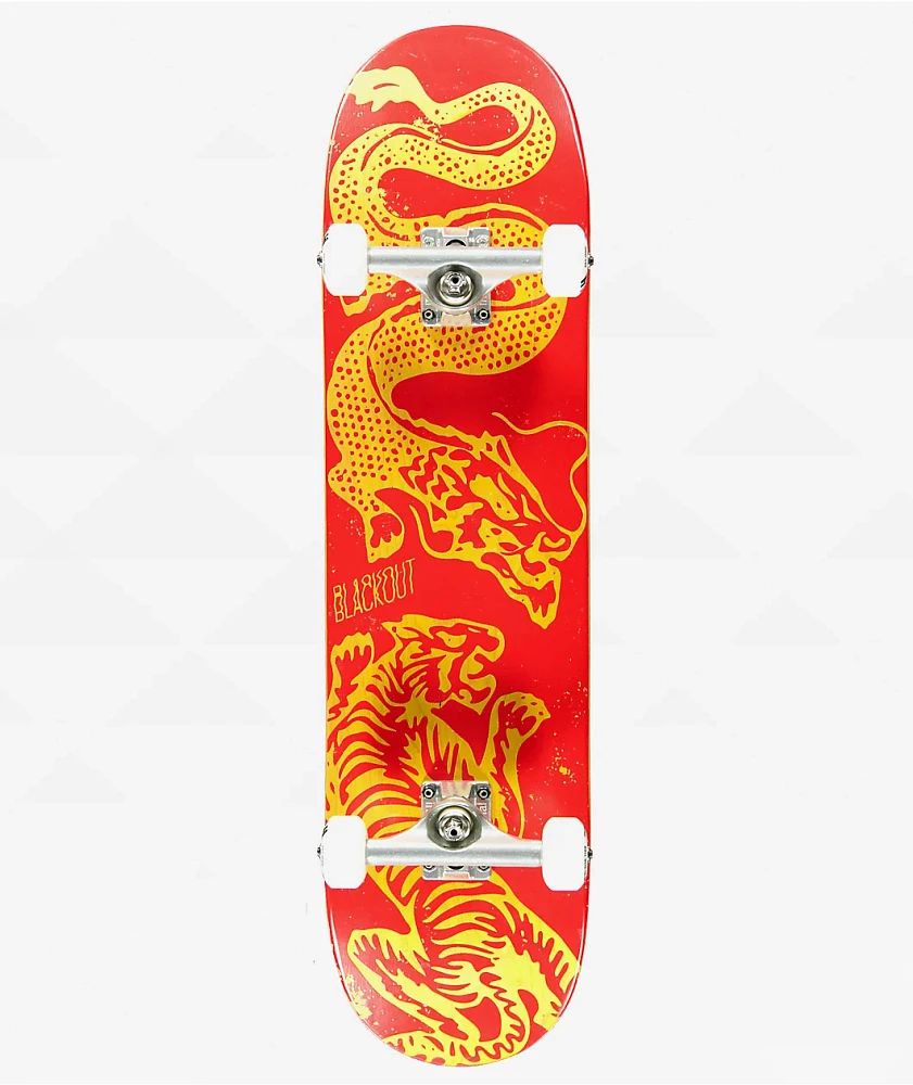 Blackout Yakuza 8.0" Skateboard Complete