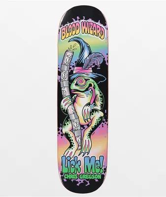 Blood Wizard Gregson Lick Me 8.5" Skateboard Deck