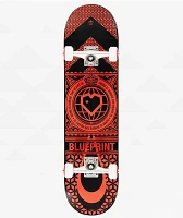 Blueprint Home Heart 8.0" Skateboard Complete