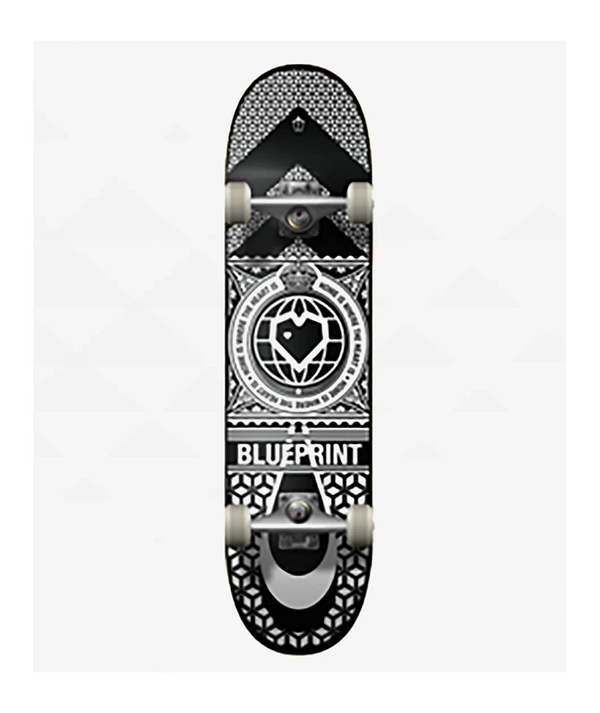 Blueprint Home Heart 8.0" Skateboard Deck