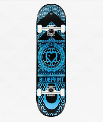 Blueprint Home Heart 8.25" Skateboard Complete