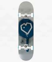 Blueprint Spray Heart 8.0" Skateboard Complete