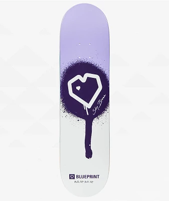 Blueprint x MLSL Sky Brown 8.0" Skateboard Deck