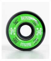 Bones 100 Ringers 52mm Green & Black Skateboard Wheels