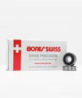 Bones Black Swiss Skateboard Bearings