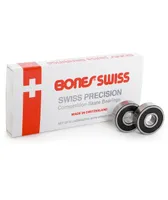 Bones Black Swiss Skateboard Bearings