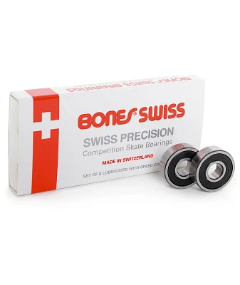 Bones Swiss Skateboard Bearings