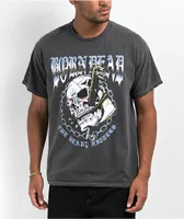 Born Dead Heavy Hitter Black Wash T-Shirt