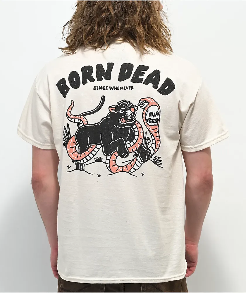 Born Dead Since When Cream T-Shirt