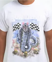 Born Dead Snake White Wash T-Shirt