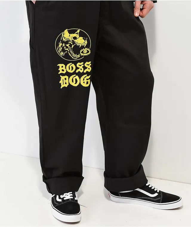 Boss Dog Make Peace Black Sweat Shorts
