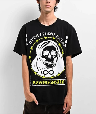 Boss Dog Everything Ends Black T-Shirt