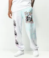 Boss Dog Get Lost Purple & Blue Tie Dye Sweatpants