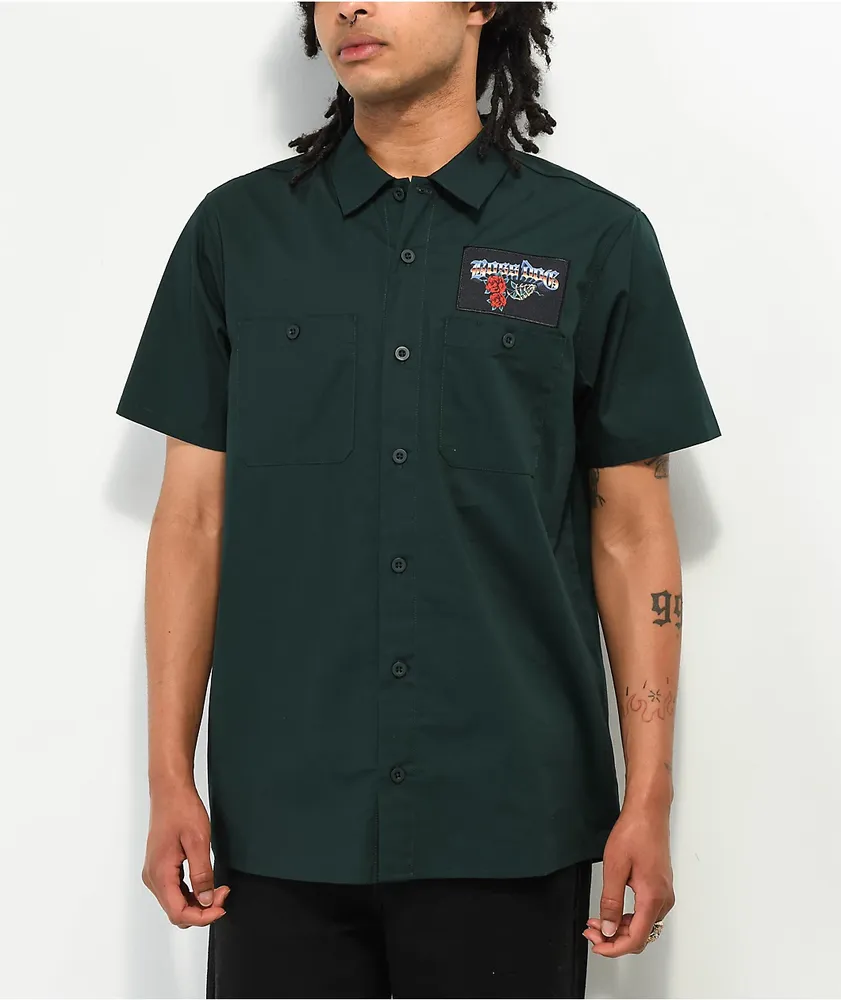 Boss Dog Green Work Shirt