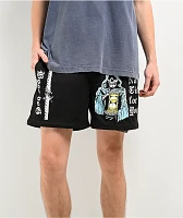 Boss Dog No Time Black Mesh Shorts