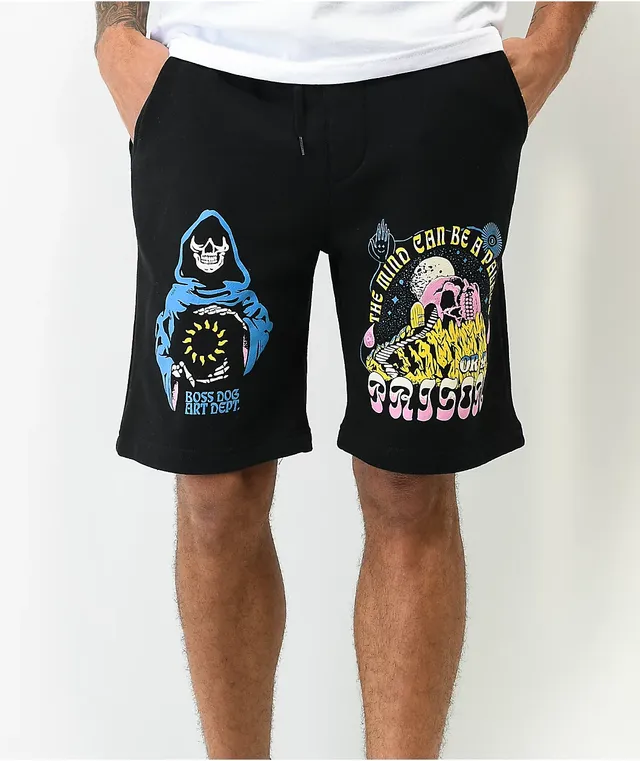 Boss Dog Palace Black Sweat Shorts