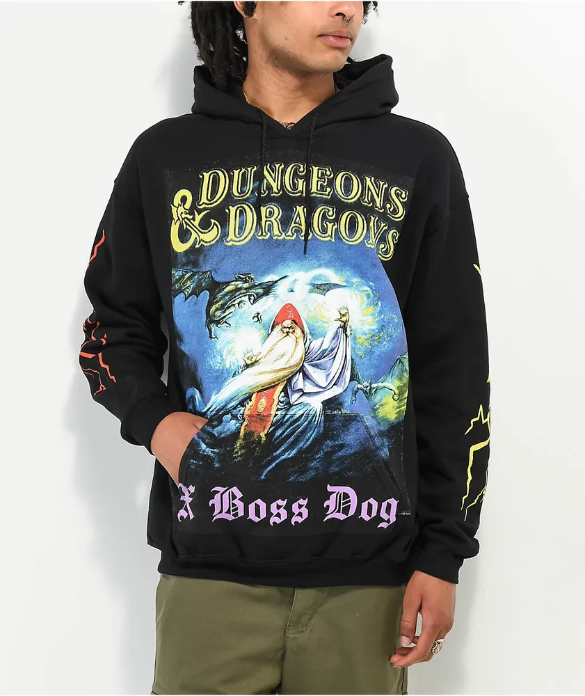 Boss Dog x Dungeons & Dragons Warduke Black Sweat Shorts