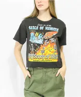 Boss Dog x Kings Rideshop Slice Of Heaven Black Wash Crop T-Shirt