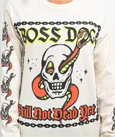 Boss Dog x Lindsay Shutt Still Not Dead Natural Long Sleeve T-Shirt