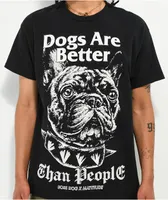 Boss Dog x Mattitude Dogs Are Better Black T-Shirt