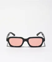 Bowery Black & Peach Polarized Sunglasses