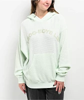 Boys Lie 1-800 Green Thermal Hoodie