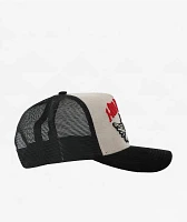 Boys Lie 1-800 Grey & Black Corduroy Trucker Hat