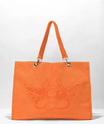 Boys Lie Orange Terry Tote Bag