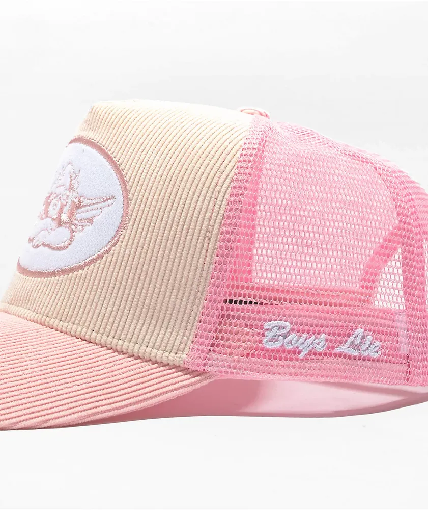 Boys Lie Pink Trucker Hat