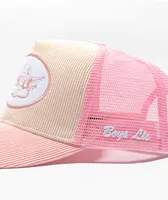 Boys Lie Pink Trucker Hat