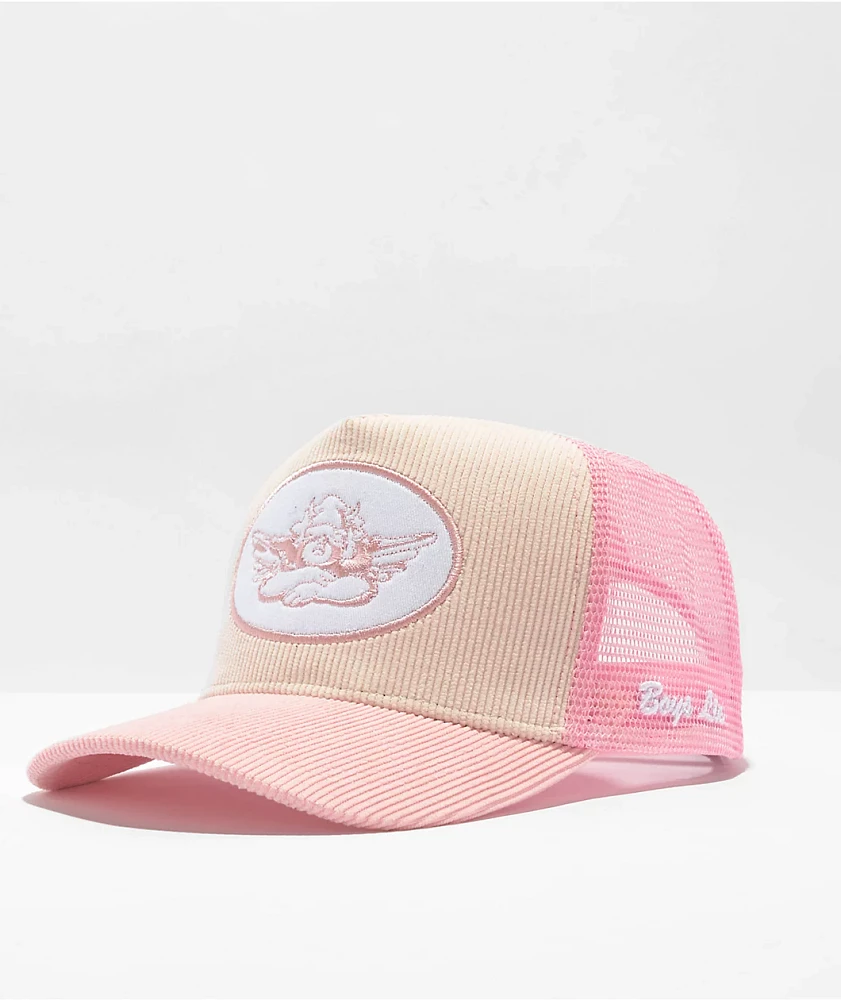 Boys Lie Pink Trucker Hat