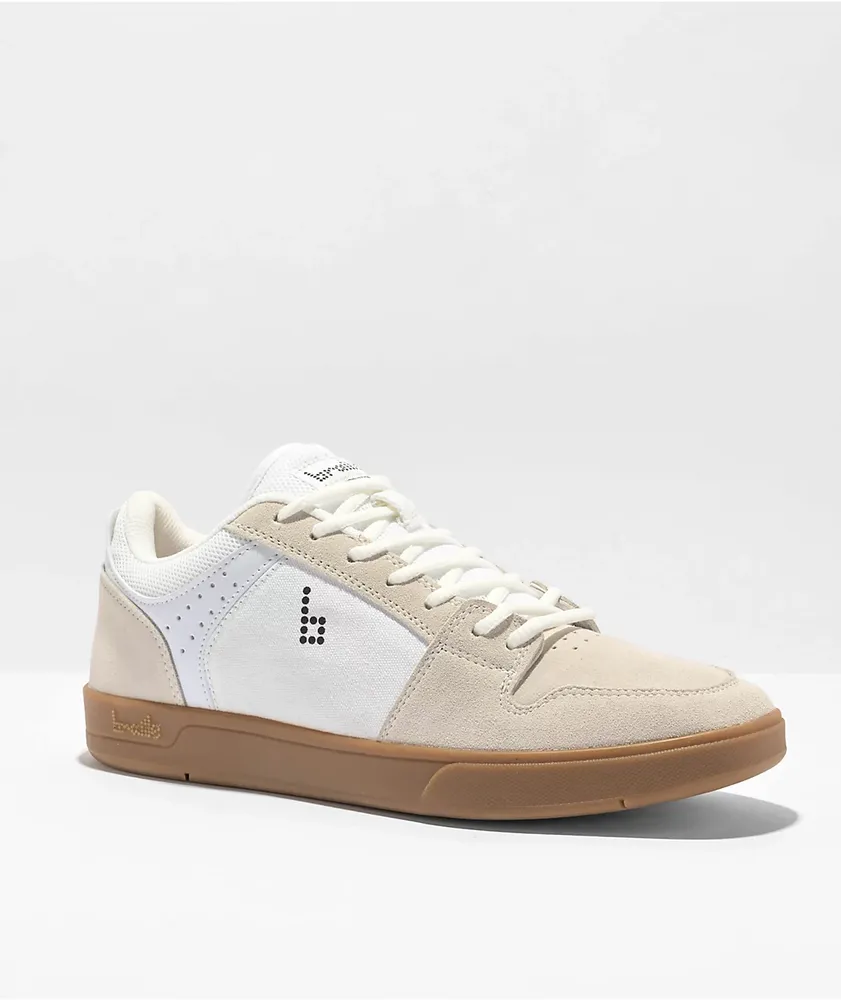 Braille Red Lodge White & Gum Skate Shoes