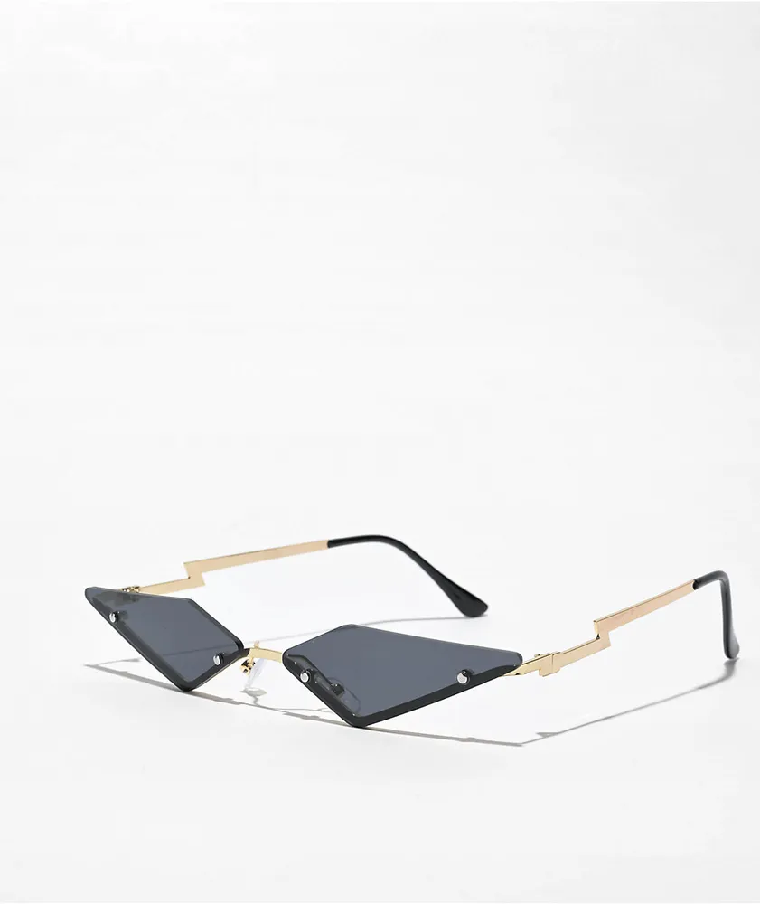 Brave Gold & Black Sunglasses