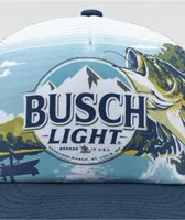 Brew City Busch Light Bass Label Trucker Hat
