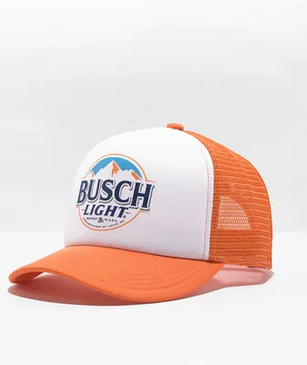 Brew City Busch Light Blaze Orange Trucker Hat