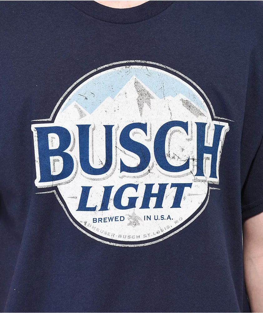 Brew City Busch Light Logo Navy T-Shirt