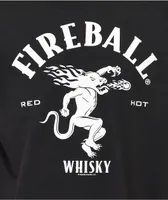 Brew City Fireball Logo Black T-Shirt