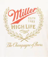 Brew City Miller High Life Logo Natural T-Shirt