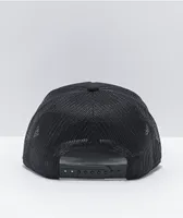 Brixton Alpha Block X MP Black Trucker Hat