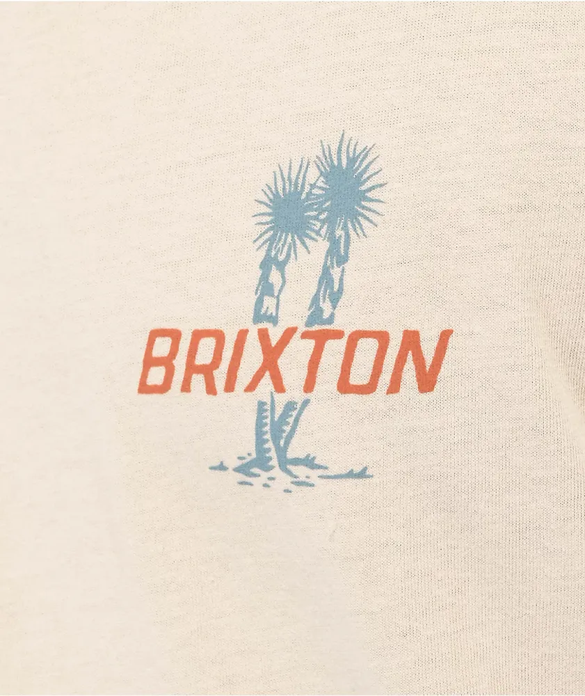 Brixton Austin Smoke Natural T-Shirt