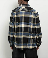 Brixton Bowery Joe Blue Flannel Shirt