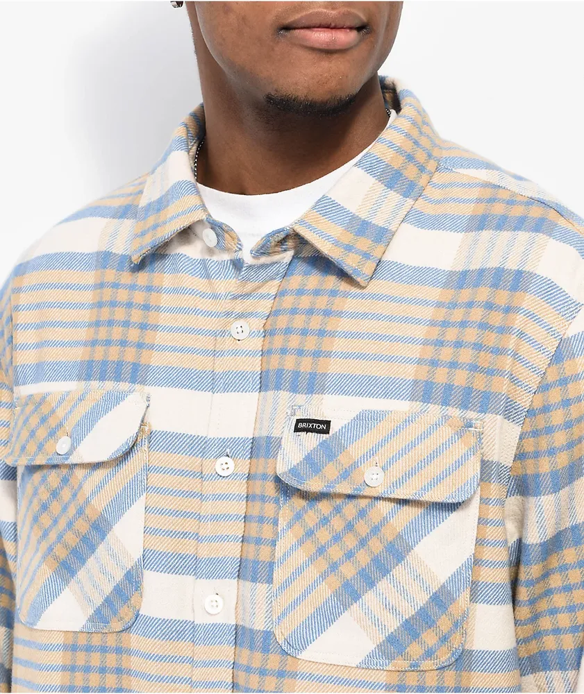 Brixton Bowery Whitecap Flannel Shirt